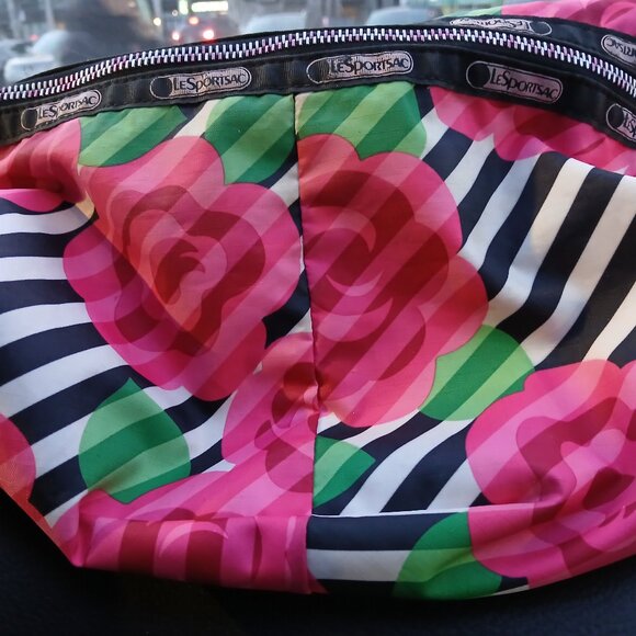 Y2K - le Sportsac X OC -tijuana Rose-hobo-bag - Picture 5 of 10